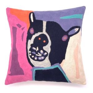 Cushion - Karen Napaljarri Barnes - Dog