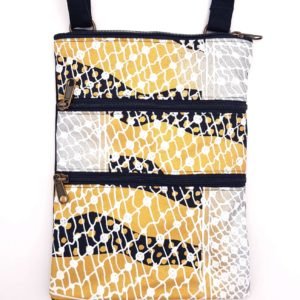 Serena Bag - Injalak - Fish Net (hand printed in Oz)