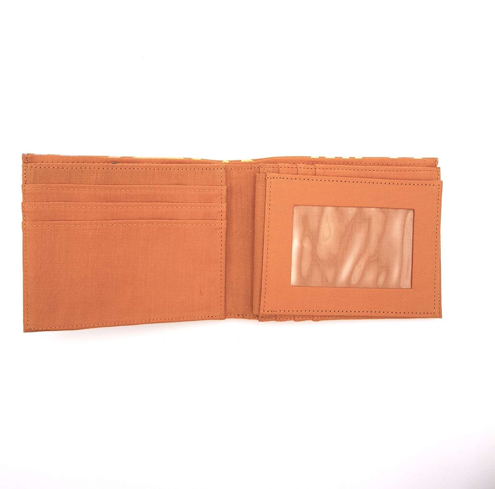 Lindon Wallet - Vintage Tiwi Design (hand printed) - Image 2