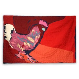 Karen Napaljarri Barnes - Rooster - Kilim (L)