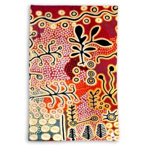 Paddy Japaljarri Stewart - Yam & Tomato - Kilim (L)