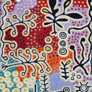 Paddy Stewart Rug Warlukurlangu Flying Fox Fabrics