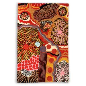 Damien & Yilpi Marks - Dry Season - Kilim (L)