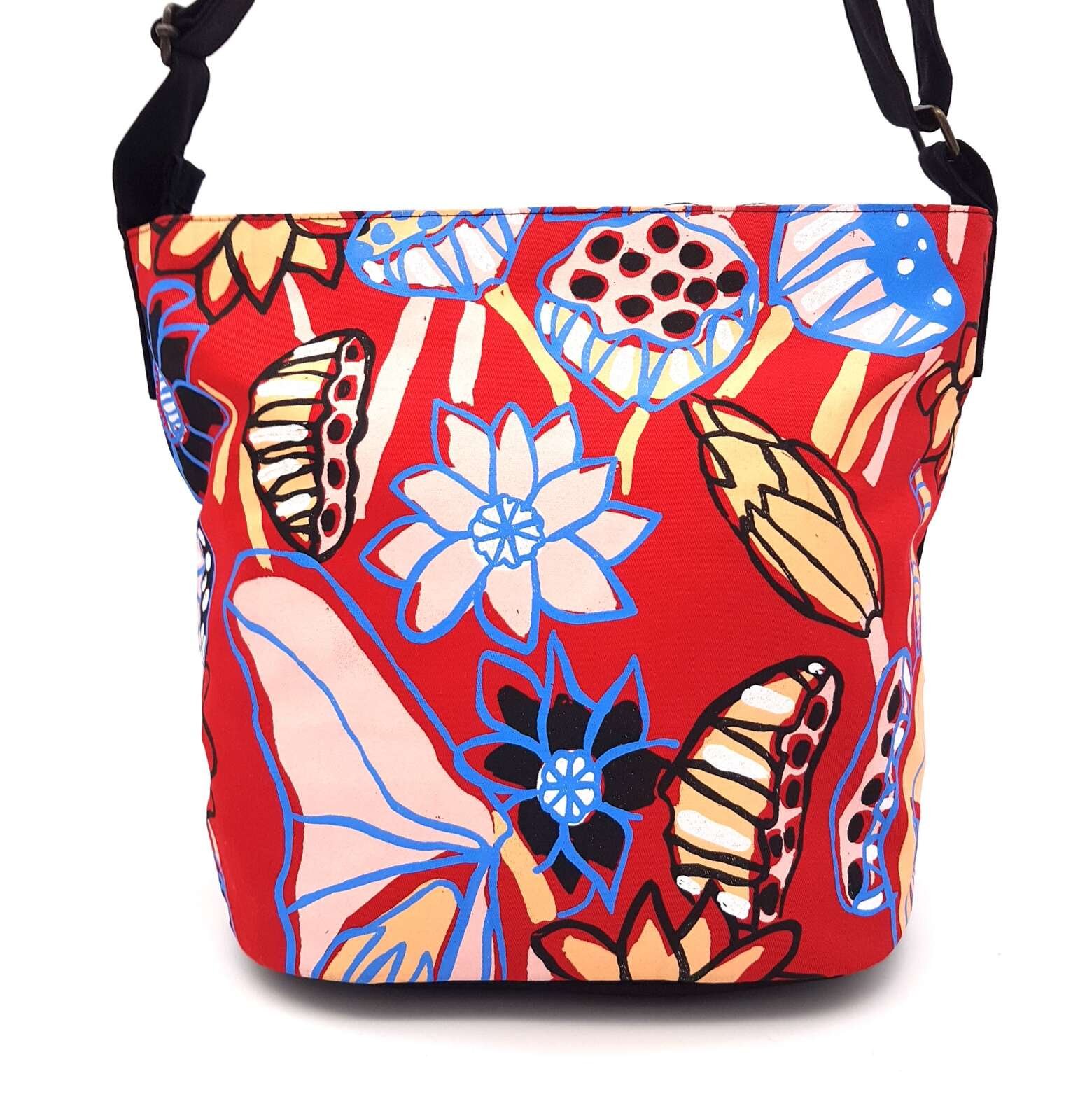 Nancy Bag - Merrepen - Billabong (hand printed in Oz) - Image 3