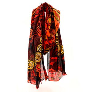 Damien & Yilpi Marks - Country - Scarf