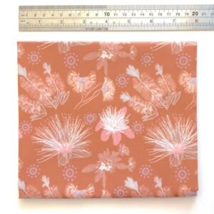 Fat Quarter - Mim Cole - Bush Flowers br