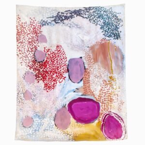 Silk scarf - Wilarra by Mulyatingki Marney