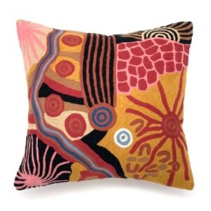 Cushion - Damien & Yilpi Marks - Country