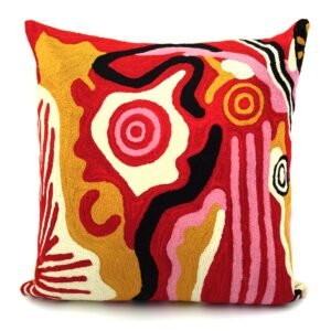 Cushion - Damien & Yilpi Marks - Dry Season