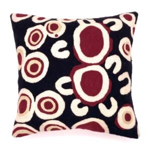 Cushion - Rama Sampson - Rainbow Serpent