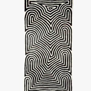 Silk scarf - Walungurru by Aubrey Tjangala