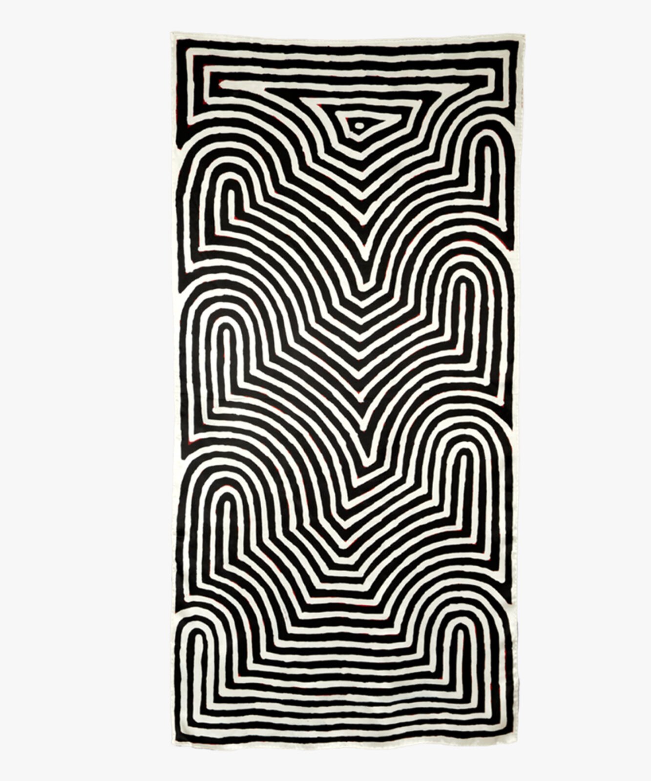 Silk scarf - Walungurru by Aubrey Tjangala