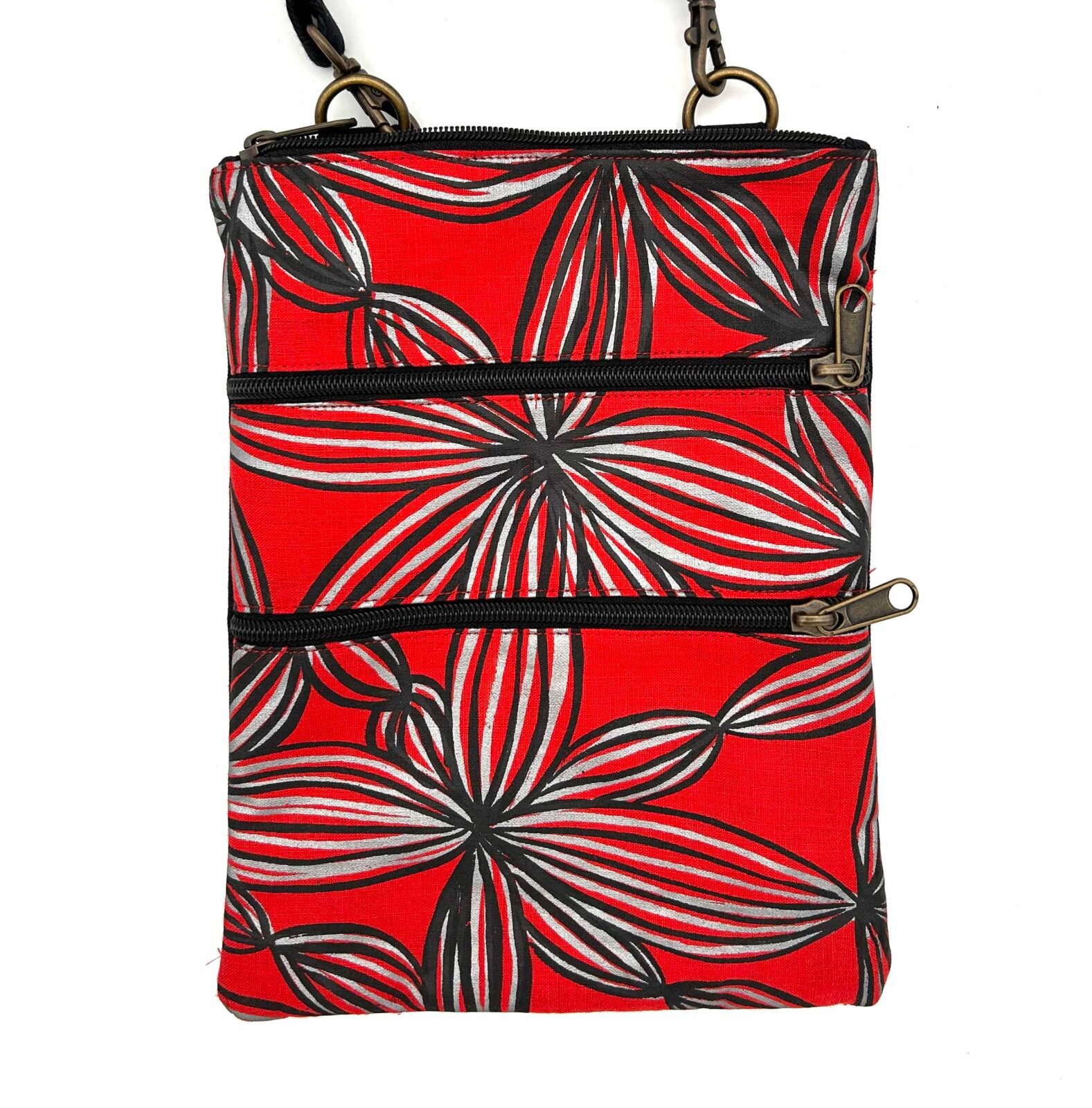 Serena Bag - Merrepen - Flowers (hand printed in Oz)