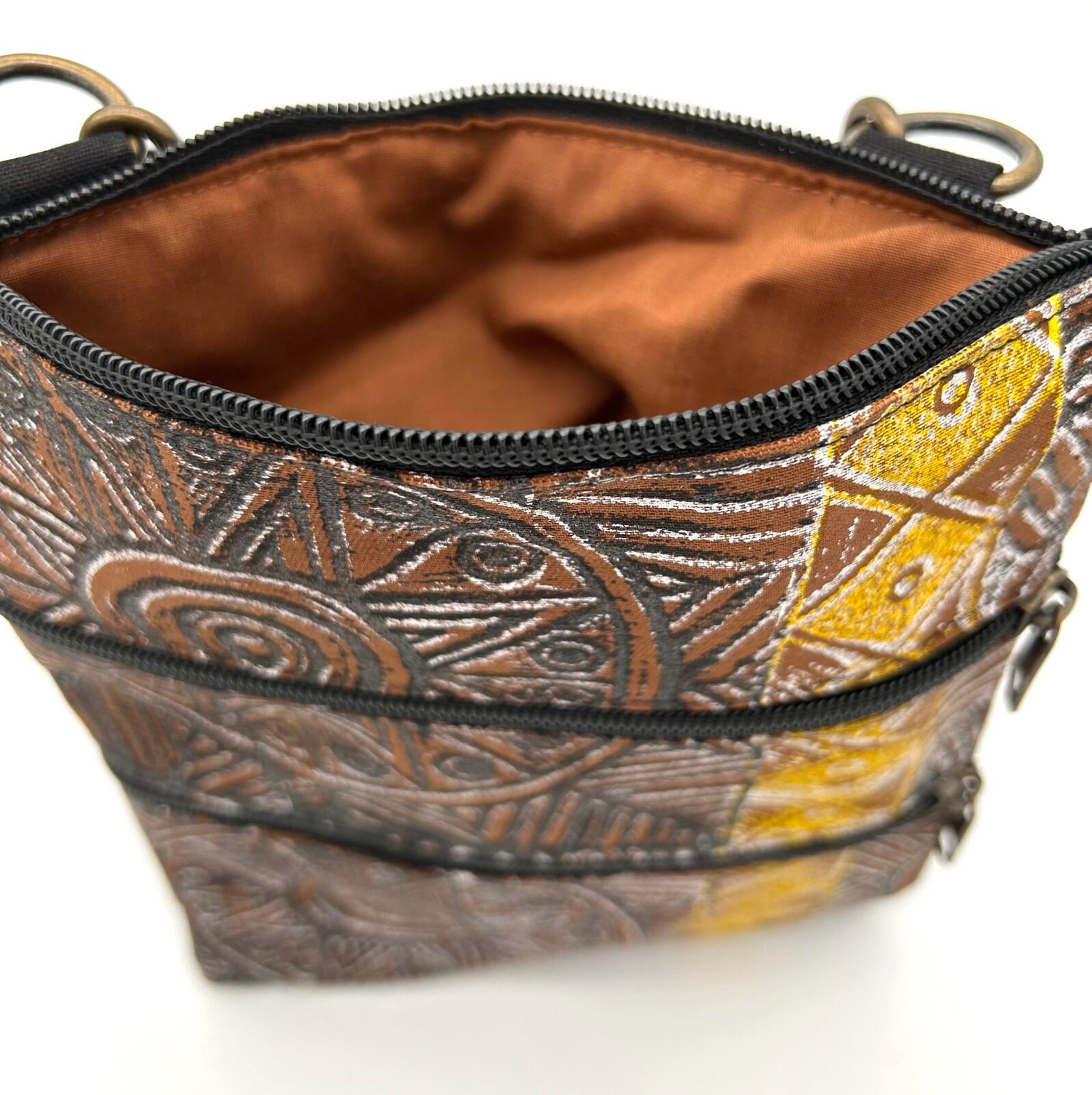 Serena Bag - Pularumpi - Jilamara (hand printed in Oz) - Image 2