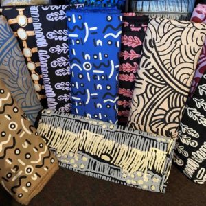 Ikuntji Artists fabrics hand printed