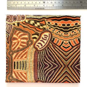 Janet Forbes Aboriginal art Papulankutja Fabric Flying Fox