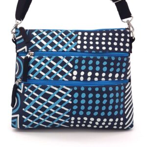 Charlotte bag made from Bima Wear Body Painting design fabric